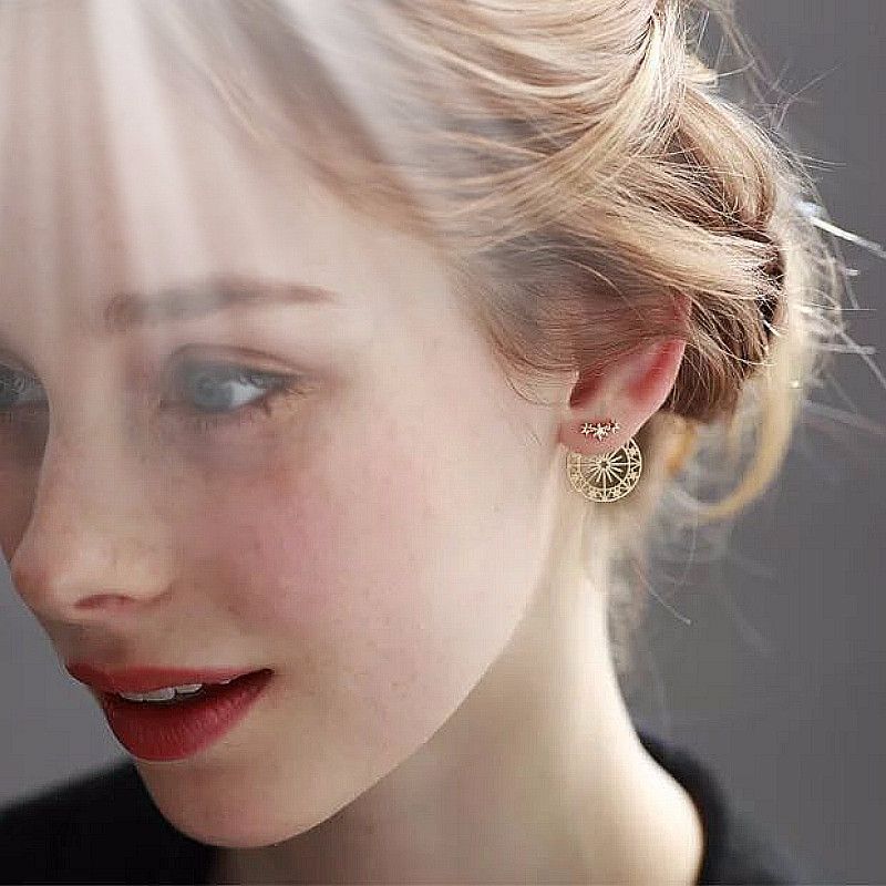 Starry Sky Ferris Wheel Earrings