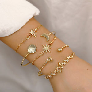 Set 6Pcs/Lot High Quality Charm Beads Bracelet