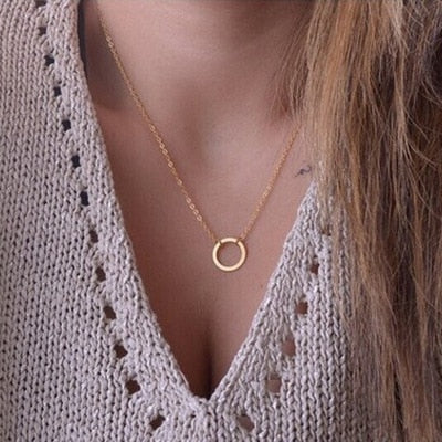 Classic Africa Map Necklace