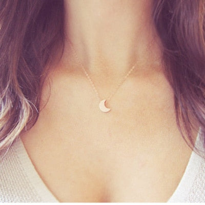 Round Sequins Choker Chain Necklace