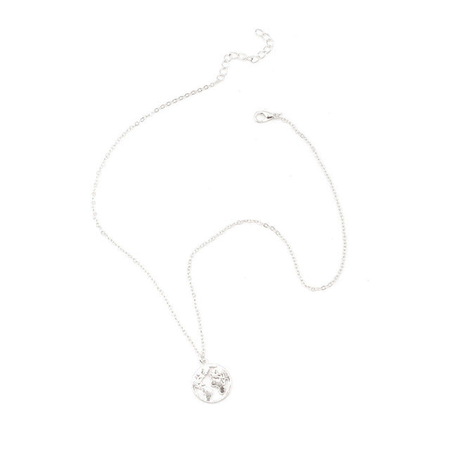 Round Sequins Choker Chain Necklace
