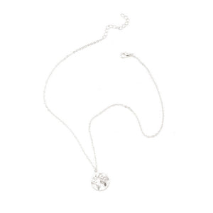 Round Sequins Choker Chain Necklace