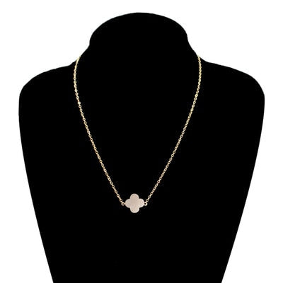 Round Sequins Choker Chain Necklace