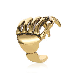 Sliver Gold Color Star Shape Long Earcuff