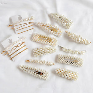 Pearl Hair Clips