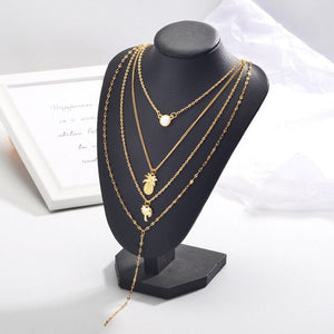 Gold Color Choker Necklace