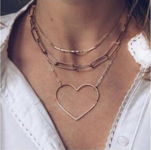 Gold Color Choker Necklace