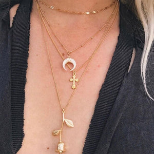 Gold Color Choker Necklace