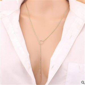 Gold Color Choker Necklace