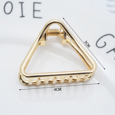 Geometric Hair Claw
