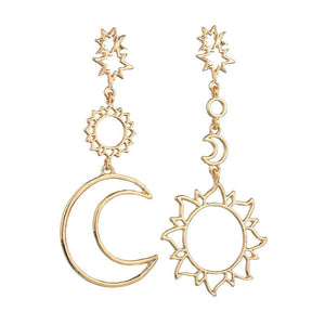 Stainless Steel Butterfly Drop Earrings
