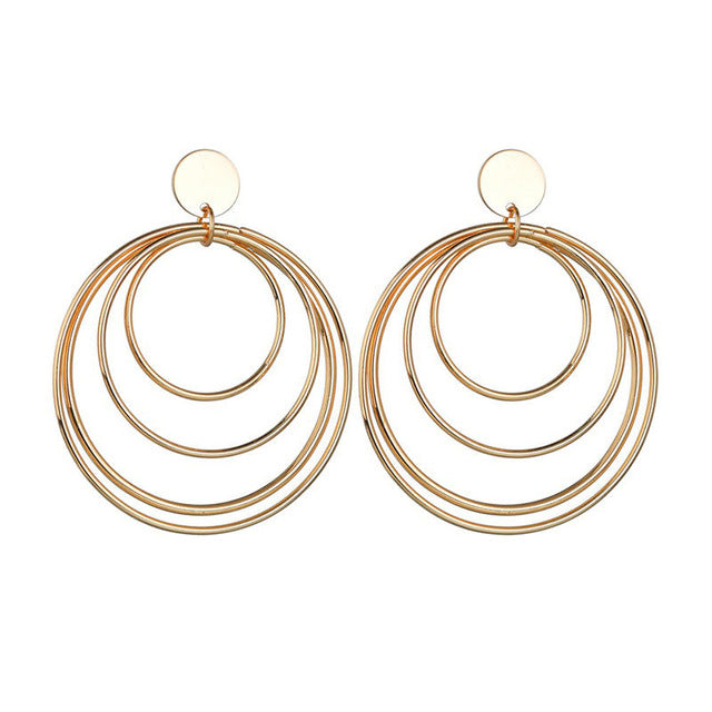Stainless Steel Butterfly Drop Earrings