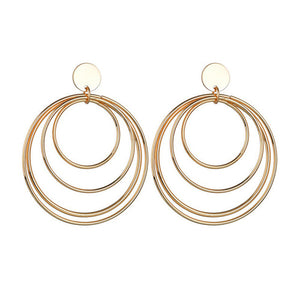 Stainless Steel Butterfly Drop Earrings