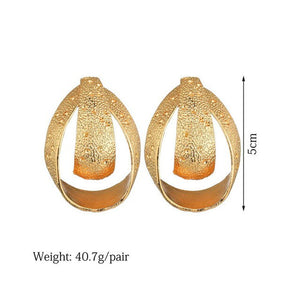 Stainless Steel Butterfly Drop Earrings