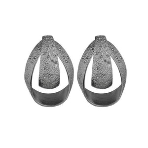 Stainless Steel Butterfly Drop Earrings