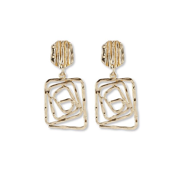 Stainless Steel Butterfly Drop Earrings