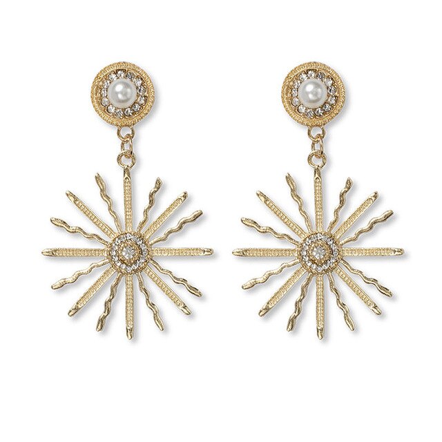 Stainless Steel Butterfly Drop Earrings