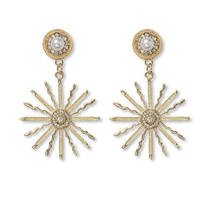 Stainless Steel Butterfly Drop Earrings