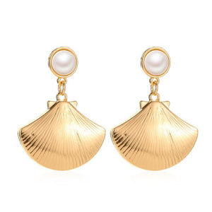 Stainless Steel Butterfly Drop Earrings