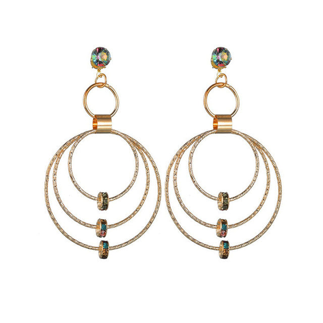 Stainless Steel Butterfly Drop Earrings