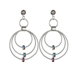 Stainless Steel Butterfly Drop Earrings