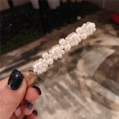 Pearl Hair Clips