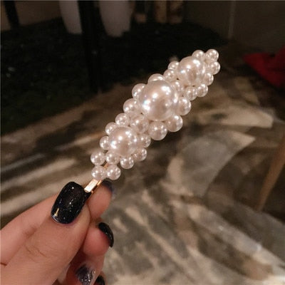 Pearl Hair Clips