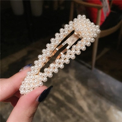Pearl Hair Clips