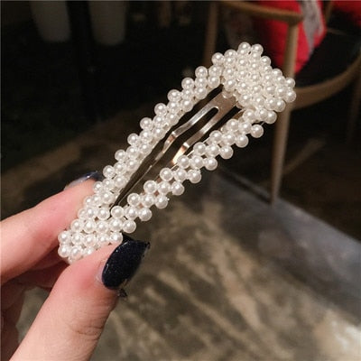 Pearl Hair Clips
