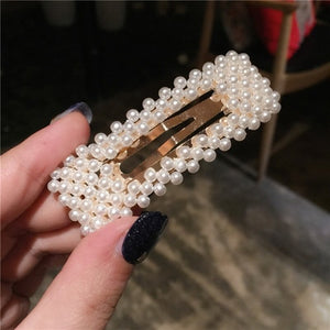 Pearl Hair Clips