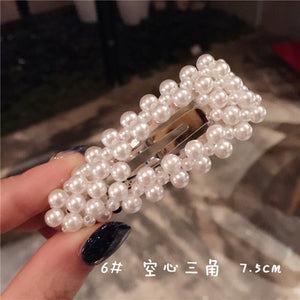 Pearl Hair Clips