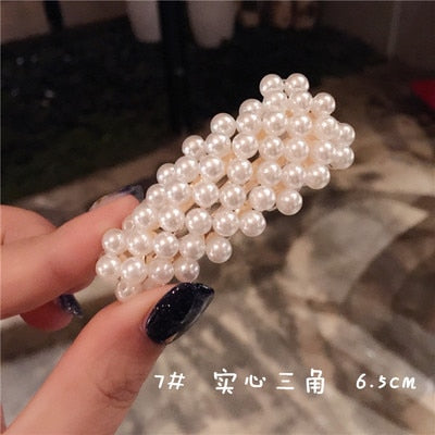 Pearl Hair Clips