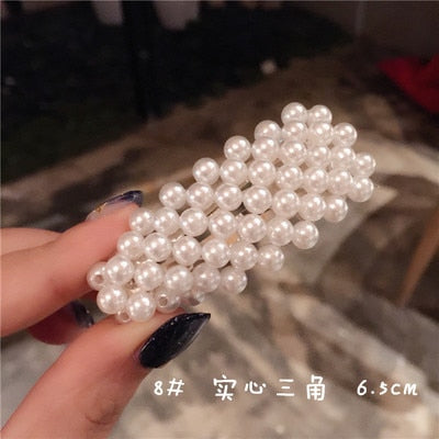 Pearl Hair Clips