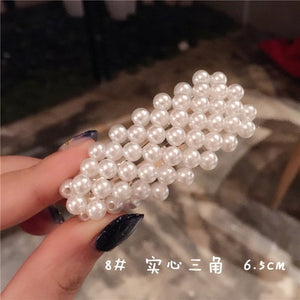 Pearl Hair Clips