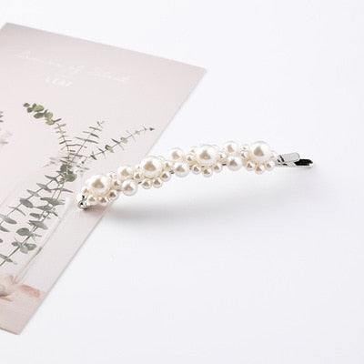 Pearl Hair Clips