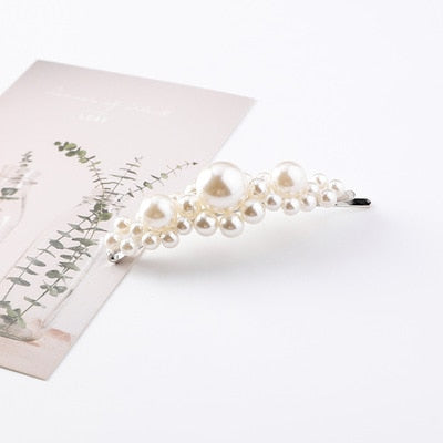Pearl Hair Clips