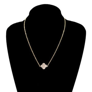 World Map Round Pendant Long Chain Necklace
