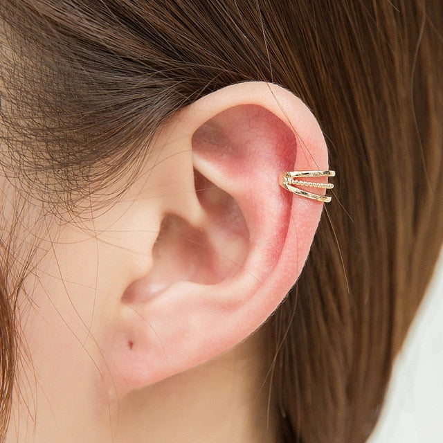 No Pierced Ear Clip Cuff Wrap Earrings