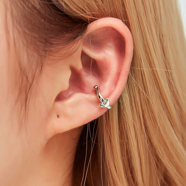 No Pierced Ear Clip Cuff Wrap Earrings