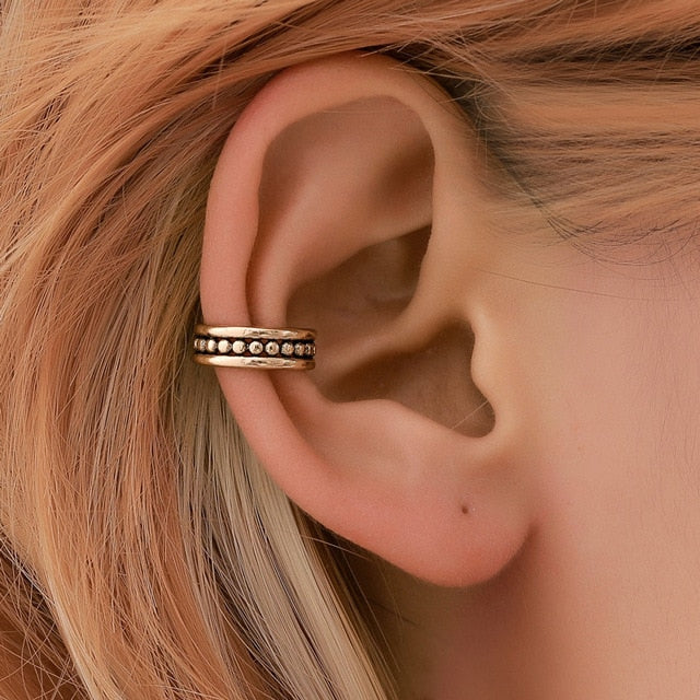 No Pierced Ear Clip Cuff Wrap Earrings