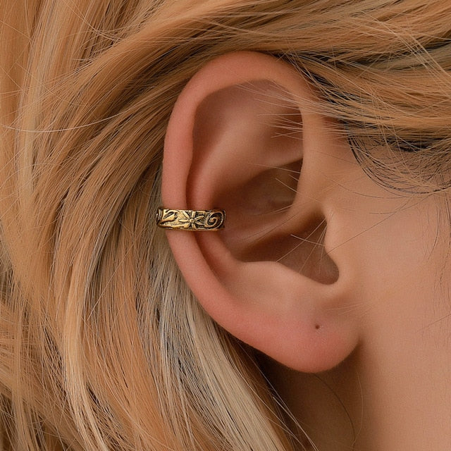 No Pierced Ear Clip Cuff Wrap Earrings