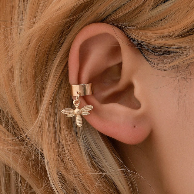 No Pierced Ear Clip Cuff Wrap Earrings