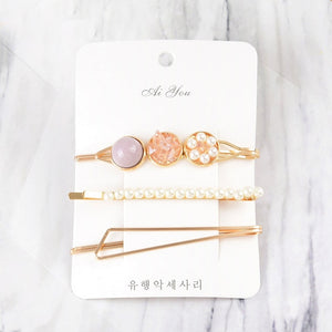Round Star Hair Clips