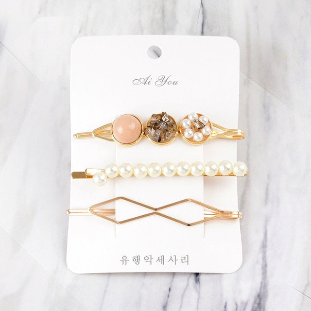 Round Star Hair Clips