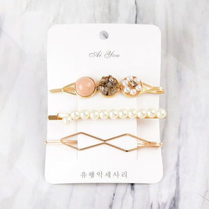 Round Star Hair Clips