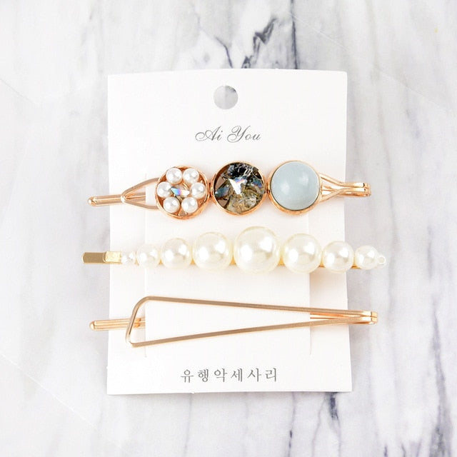 Round Star Hair Clips
