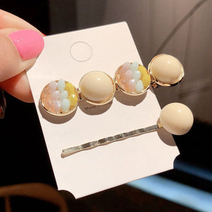 Round Star Hair Clips