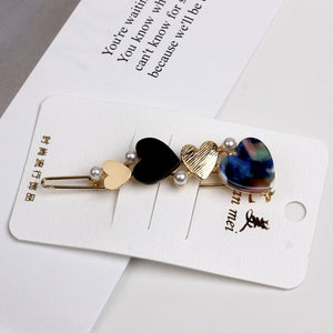 Round Star Hair Clips