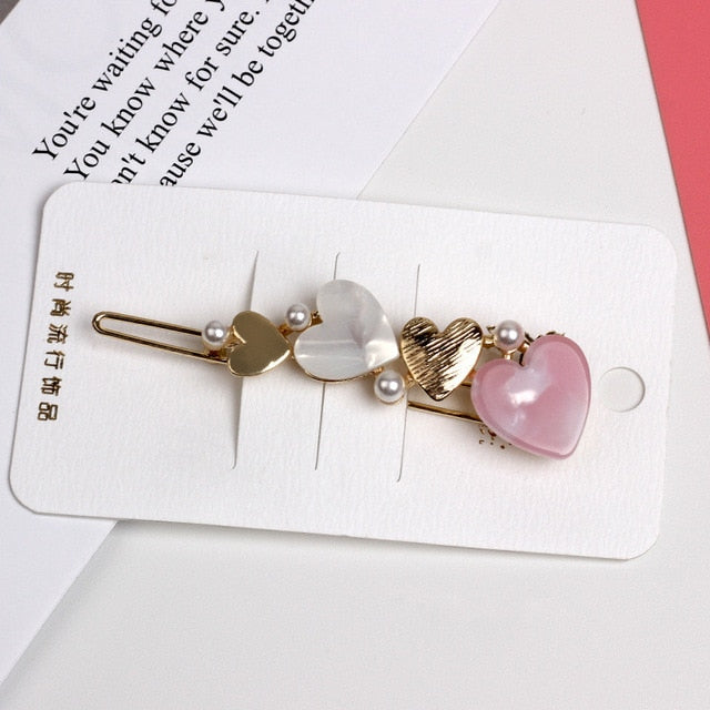 Round Star Hair Clips