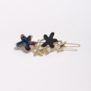 Round Star Hair Clips